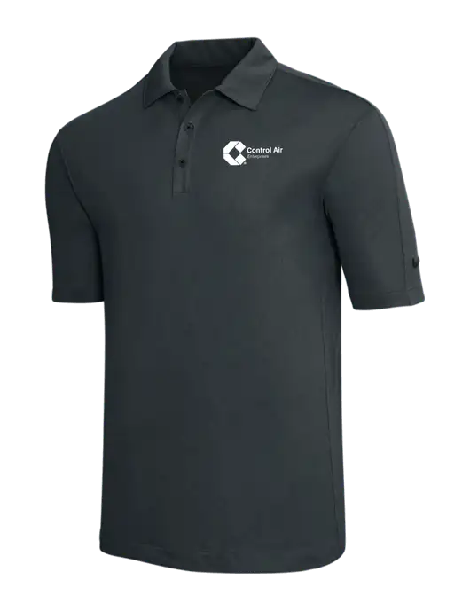 Nike Dark Grey Tech Sport Dri-FIT Polo w/Control Air Enterprises Logo