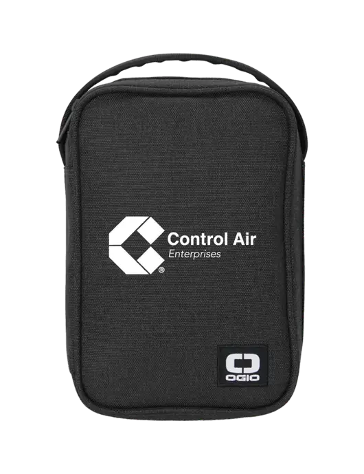 OGIO Black Vault Travel Organizer w/Control Air Enterprises Logo