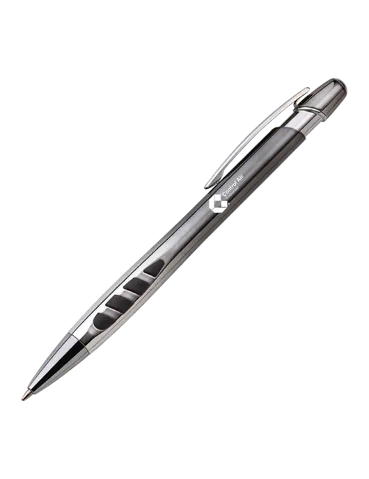 Zenith Gunmetal Ballpoint Pen - Blue ink w/Control Air Enterprises Logo
