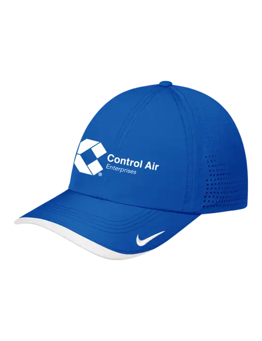 Nike Royal/White Dri-FIT Perforated Performance Cap w/Control Air Enterprises Logo
