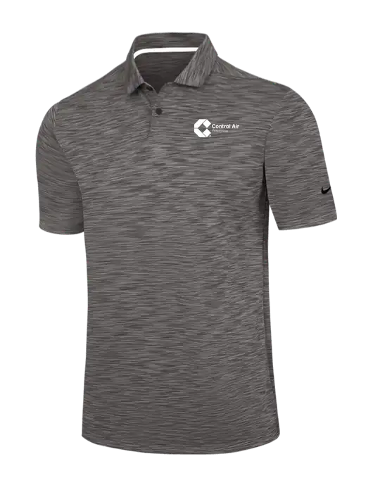 Nike Dark Grey Dri-FIT Vapor Space Dyed Polo w/Control Air Enterprises Logo