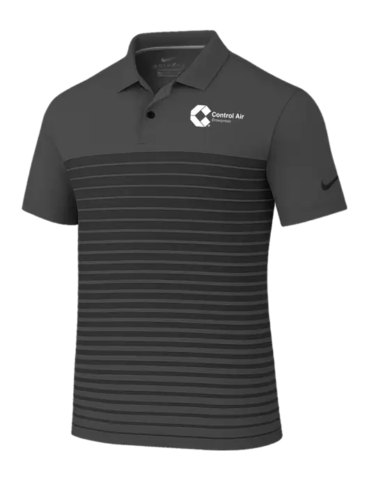 Nike Dark Grey Dri-FIT Vapor Block Polo w/Control Air Enterprises Logo