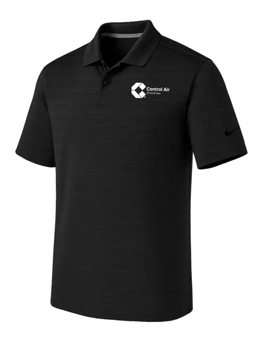 Nike Black Dri-FIT Vapor Jacquard Polo w/Control Air Enterprises Logo