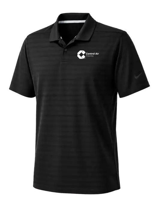 Nike Black Dri-FIT Vapor Jacquard Polo w/Control Air Enterprises Logo