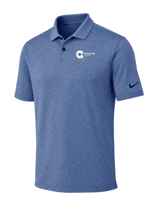 Nike Dark Royal Heather Dri-FIT Vapor Polo w/Control Air Enterprises Logo