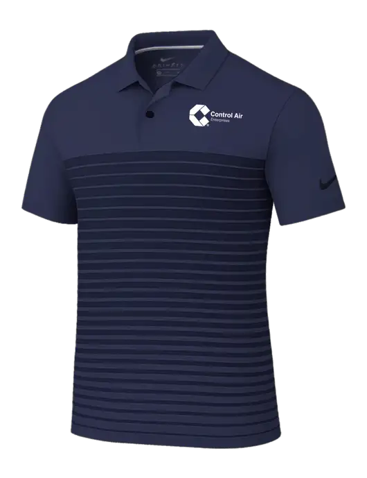 Nike Navy Dri-FIT Vapor Block Polo w/Control Air Enterprises Logo