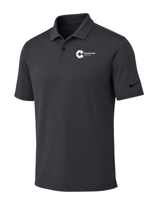 Nike Dark Grey Dri-FIT Vapor Polo w/Control Air Enterprises Logo