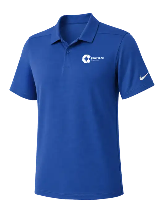 Nike Dark Royal Dry Essential Solid Polo w/Control Air Enterprises Logo