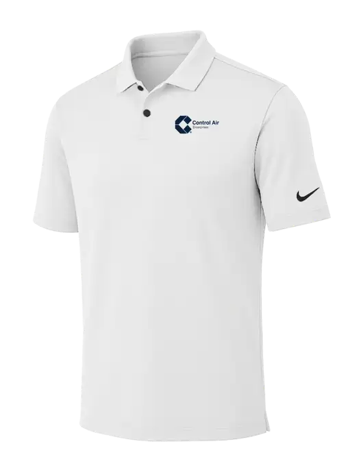 Nike White Dri-FIT Vapor Polo w/Control Air Enterprises Logo