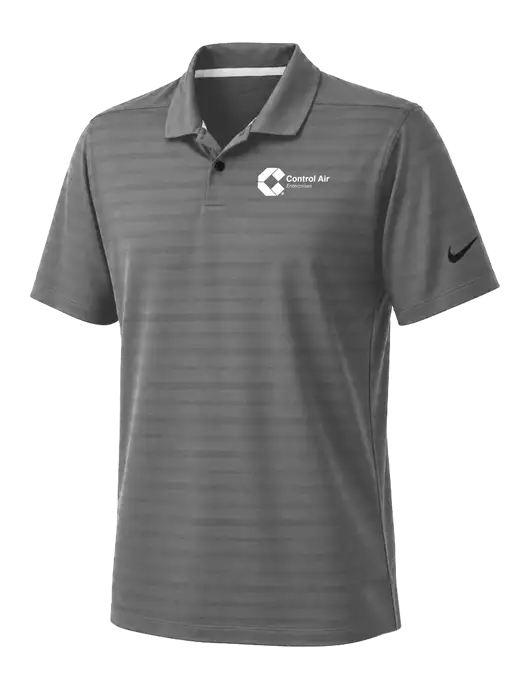 Nike Dark Medium Grey Dri-FIT Vapor Jacquard Polo w/Control Air Enterprises Logo