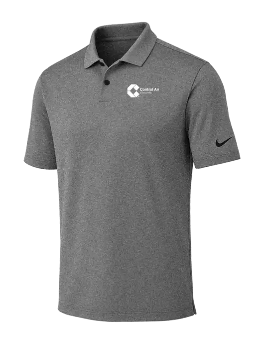 Nike Dark Grey Heather Dri-FIT Vapor Polo w/Control Air Enterprises Logo