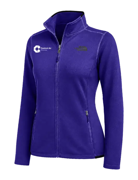 The North Face Womens Dark Royal Skyline Full-Zip Fleece Jacket w/Control Air Enterprises Logo