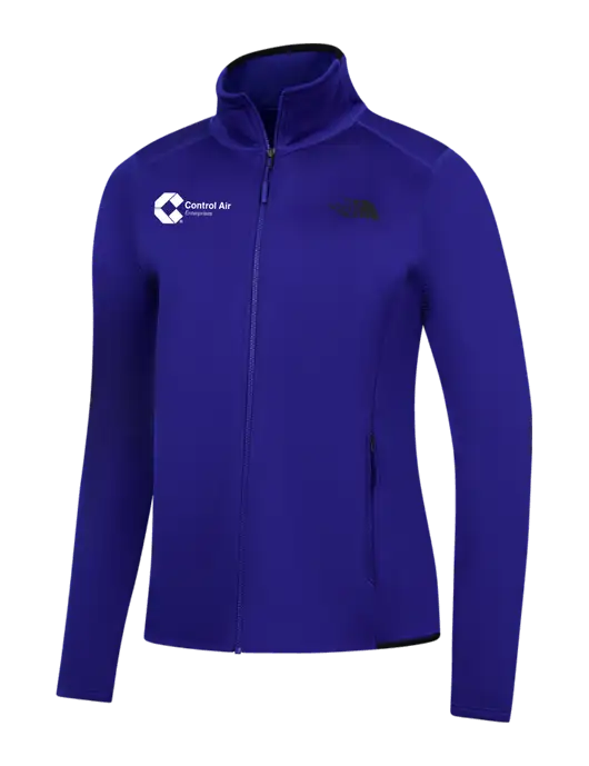 The North Face Womens Dark Royal Skyline Full-Zip Fleece Jacket w/Control Air Enterprises Logo