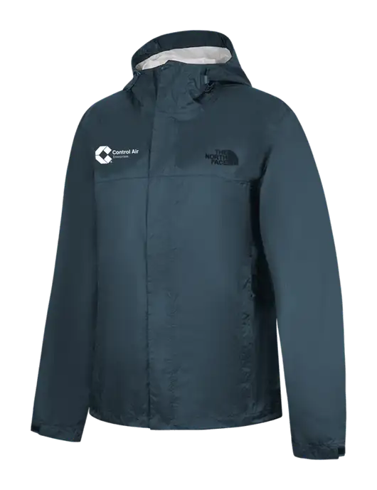 The North Face Navy DryVent Rain Jacket w/Control Air Enterprises Logo
