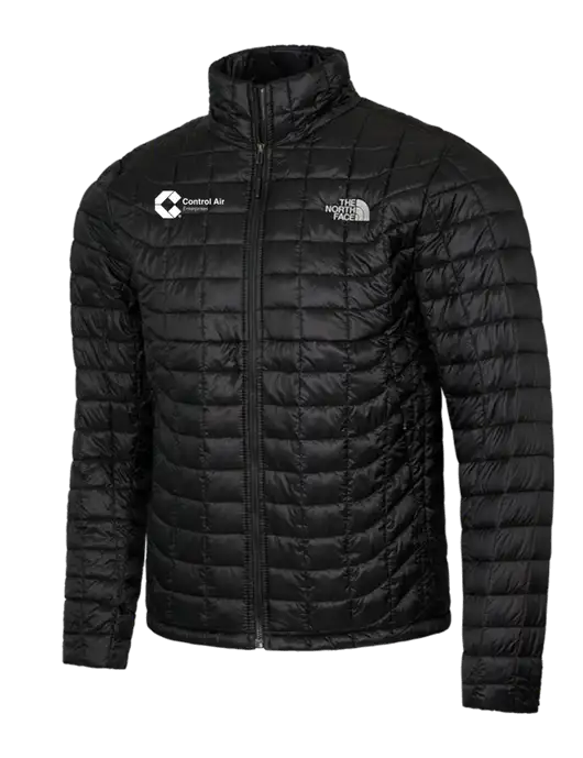 North Face Black ThermoBall Trekker Jacket w/Control Air Enterprises Logo