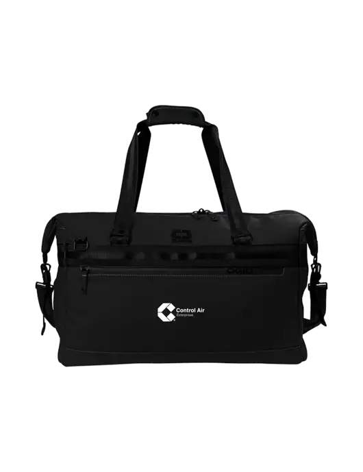 OGIO Black Commuter Duffel w/Control Air Enterprises Logo