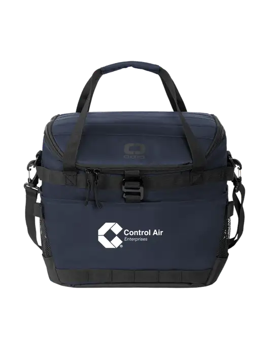 OGIO Navy Sprint 24-Pack Cooler w/Control Air Enterprises Logo