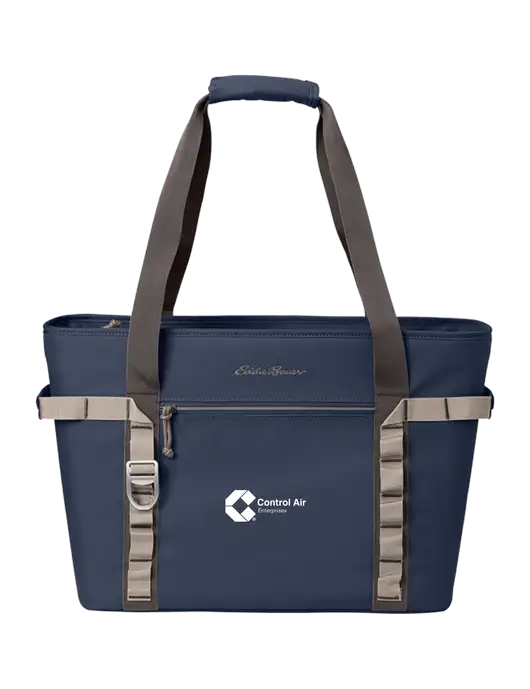 Eddie Bauer Navy Max Cool Tote Cooler  w/Control Air Enterprises Logo