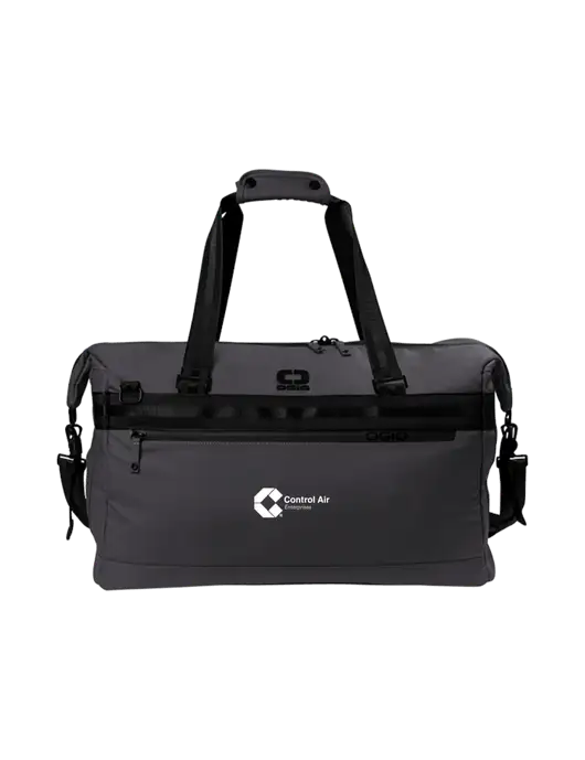 OGIO Very Dark Grey Commuter Duffel w/Control Air Enterprises Logo