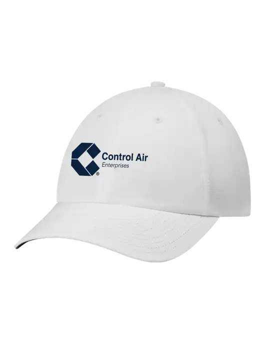 Richardson Relaxed Performance Lite White Cap w/Control Air Enterprises Logo