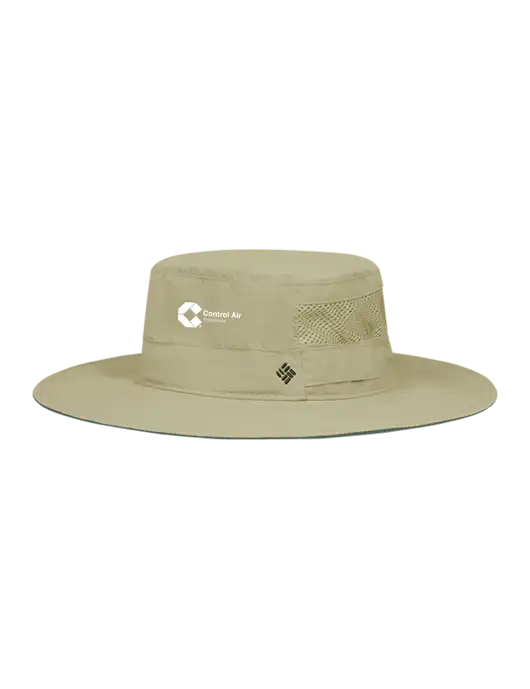 Columbia Tan Bora Bora Booney  Hat w/Control Air Enterprises Logo