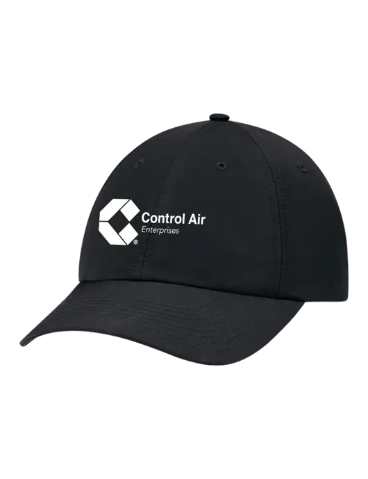 Richardson Relaxed Performance Lite Black Cap w/Control Air Enterprises Logo