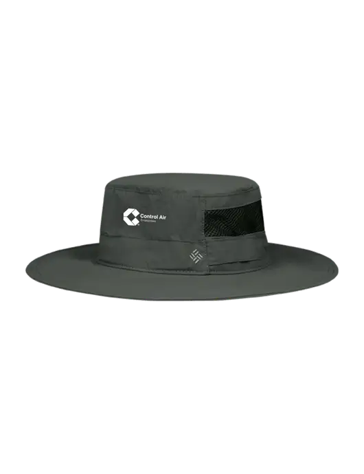 Columbia Dark Grey Bora Bora Booney  Hat w/Control Air Enterprises Logo