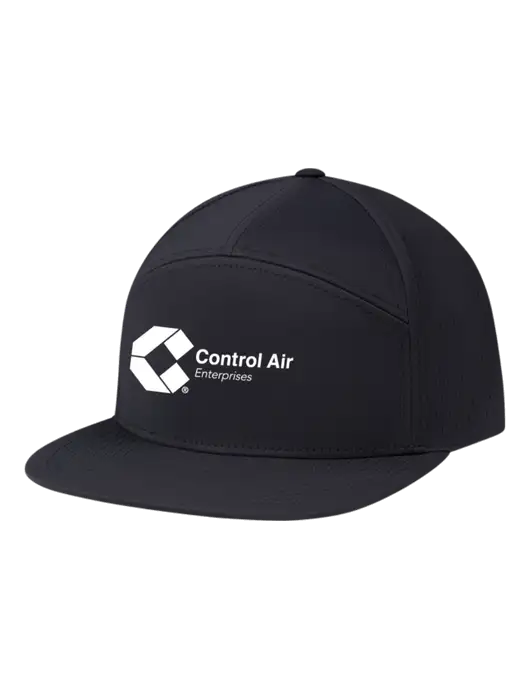 Richardson Black Cannon Cap w/Control Air Enterprises Logo
