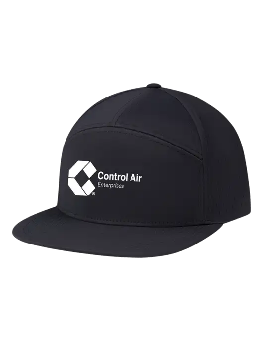 Richardson Black Cannon Cap w/Control Air Enterprises Logo