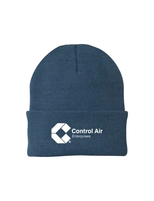 Dark Slate Knit Cap w/Control Air Enterprises Logo
