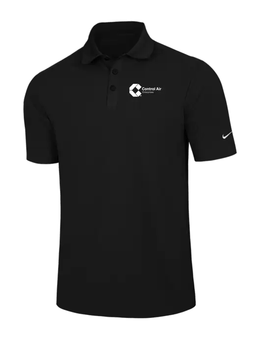 Nike Black Dri-FIT Classic Polo w/Control Air Enterprises Logo