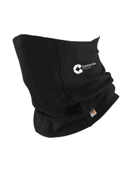Carhartt Black Cotton Blend Filter Pocket Gaiter w/Control Air Enterprises Logo