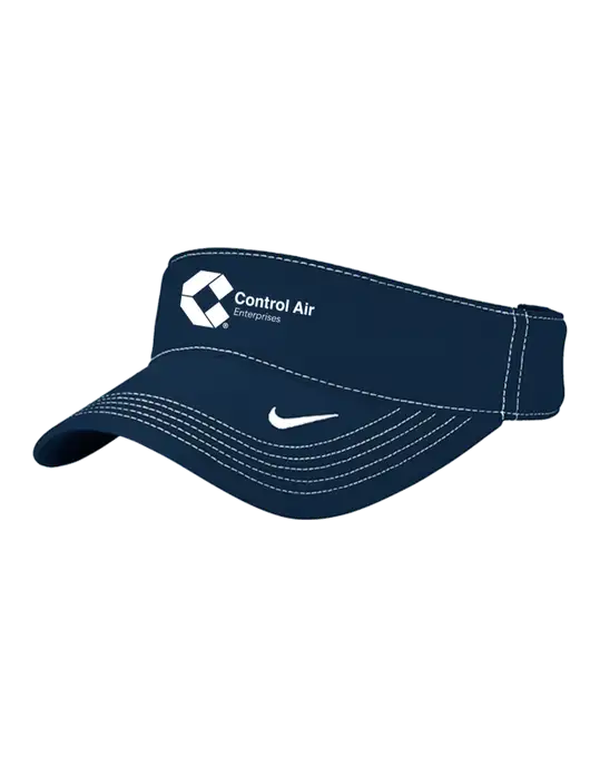 Nike Navy Dri-FIT Ace Visor w/Control Air Enterprises Logo