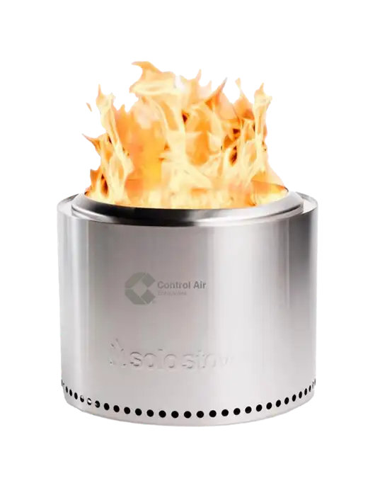 Solo Stove Bonfire 2.0 w/Control Air Enterprises Logo