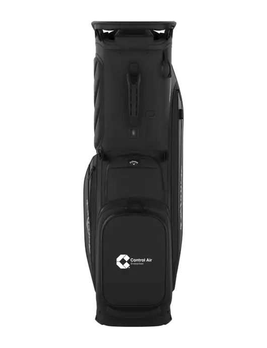 Callaway Fairway 14 Black Golf Bag w/Control Air Enterprises Logo