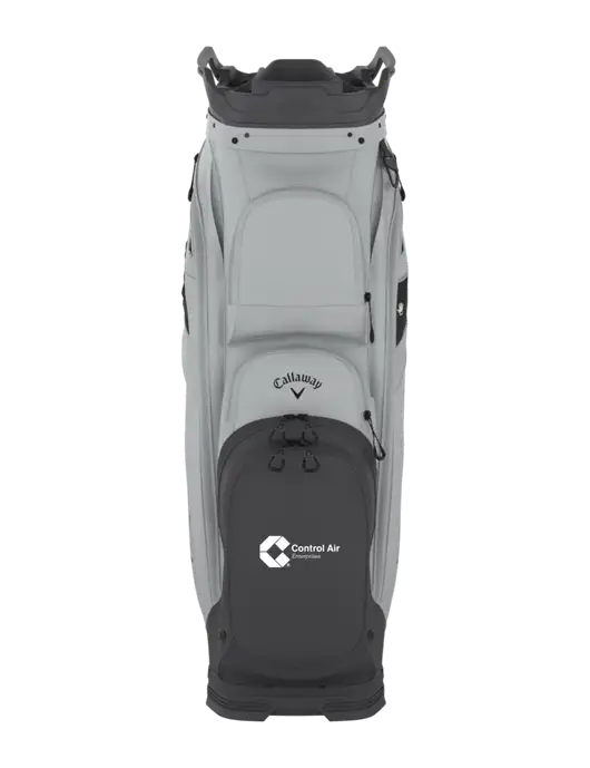 Callaway Org 14 Light Grey Golf Bag  w/Control Air Enterprises Logo
