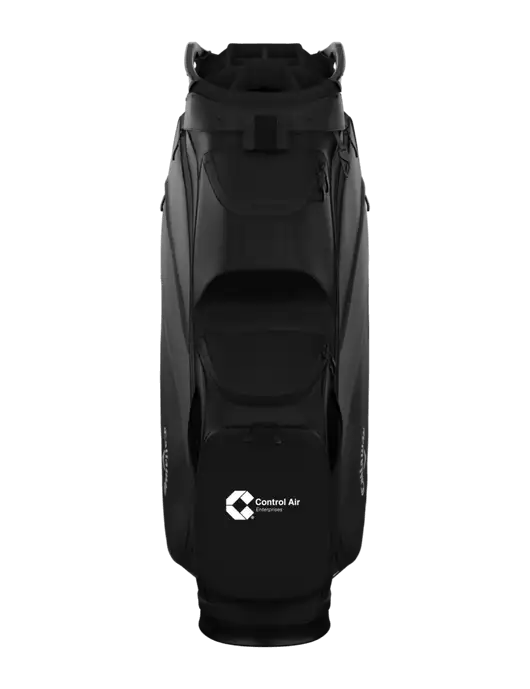 Callaway Chase 14 Black Golf Bag  w/Control Air Enterprises Logo