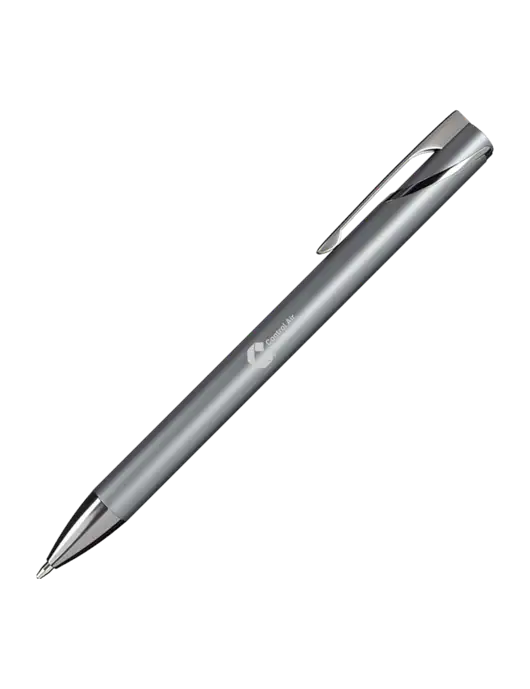 Dark Grey HyperNova Ballpoint Pen - Black Ink w/Control Air Enterprises Logo
