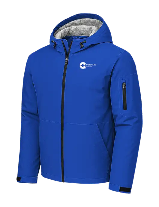 Waterproof Insulated Dark Royal Jacket w/Control Air Enterprises Logo