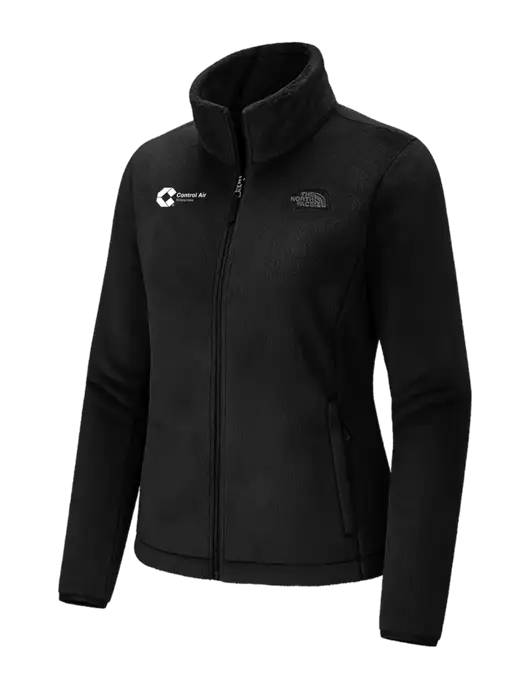 The North Face Womens Black Osito Fleece Jacket
 w/Control Air Enterprises Logo