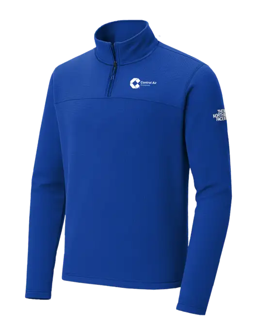 The North Face Aim 1/4-Zip Dark Royal Fleece w/Control Air Enterprises Logo