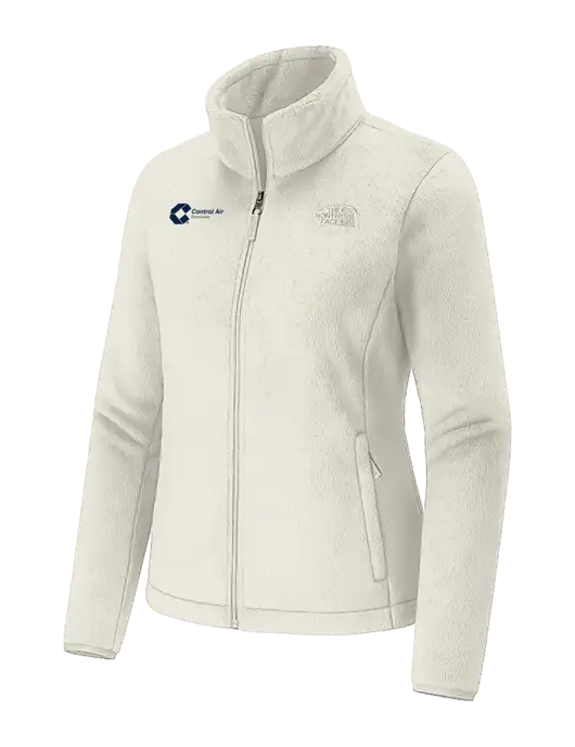 The North Face Womens Ivory Osito Fleece Jacket
 w/Control Air Enterprises Logo