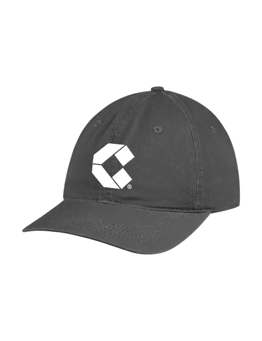 Garment Washed Unstructured Twill Charcoal Cap w/Control Air Icon Logo
