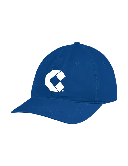 Garment Washed Unstructured Twill Royal Cap w/Control Air Icon Logo