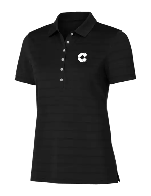 Callaway Womens Black Ventilated Polo w/Control Air Icon Logo
