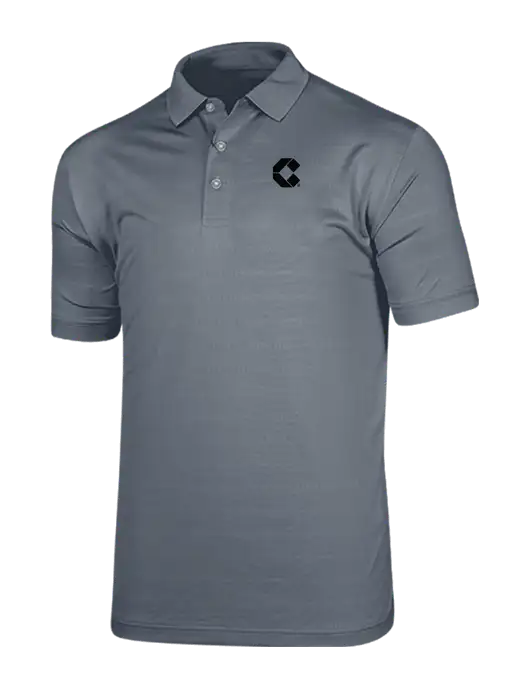 Callaway Vibrant Light Grey Ventilated Polo w/Control Air Icon Logo