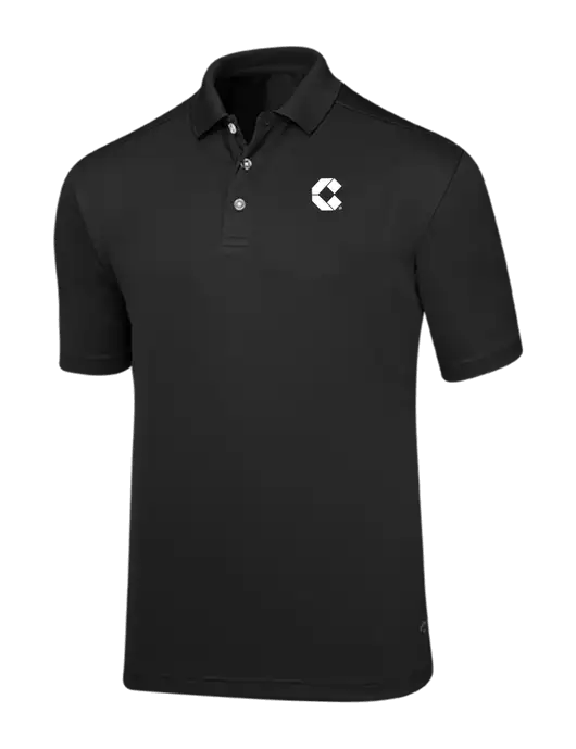 Callaway Core Black Performance Polo w/Control Air Icon Logo