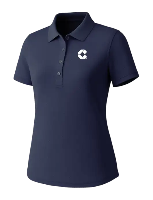 Callaway Womens Core Navy Performance Polo w/Control Air Icon Logo
