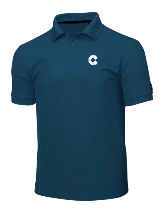 OGIO Light Navy Caliber 2.0 Polo w/Control Air Icon Logo
