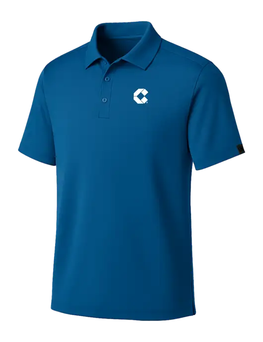 OGIO Royal Blue Framework Polo w/Control Air Icon Logo